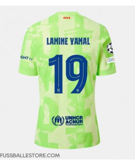 Günstige Barcelona Lamine Yamal #19 3rd trikot 2024-25 Kurzarm